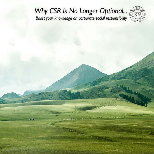 A Blog Cover for a piece that concerns corporate social responsibility