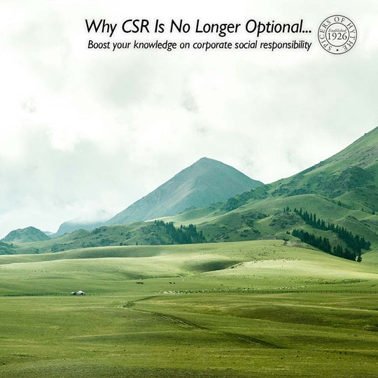 A Blog Cover for a piece that concerns corporate social responsibility